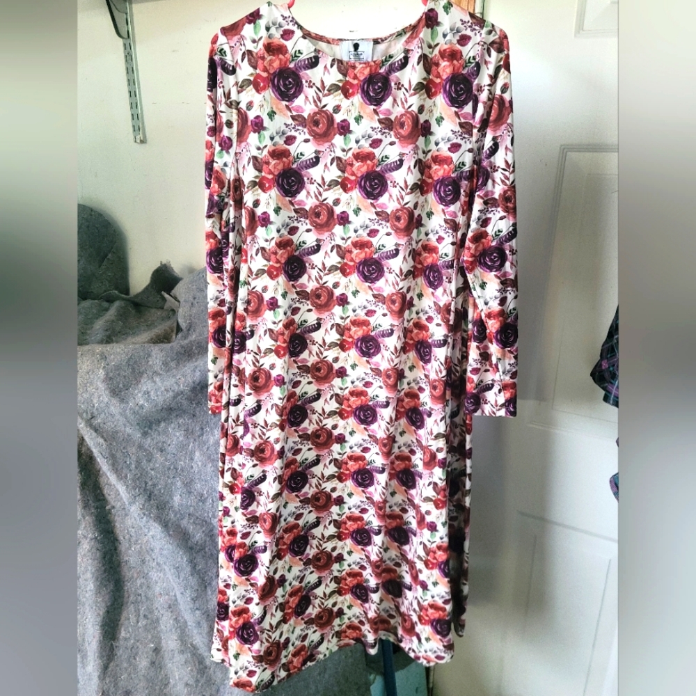 Modest Floral Dainty Jewells Dress